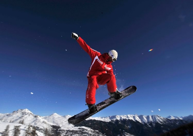  Snowboard-Expertenunterricht in den französischen Alpen